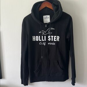 Hollister Black Hoodie Sweatshirt